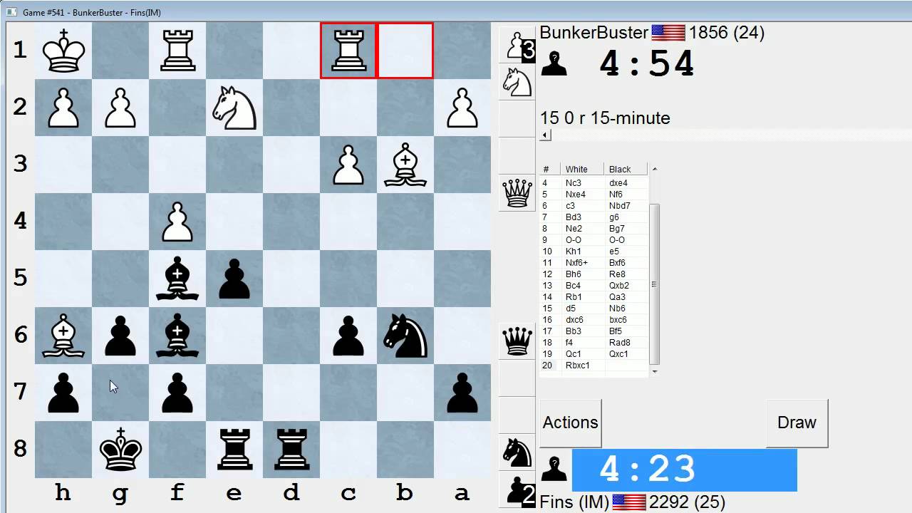 Standard Chess #104: BunkerBuster vs. IM Bartholomew (Caro-Kann Defense)