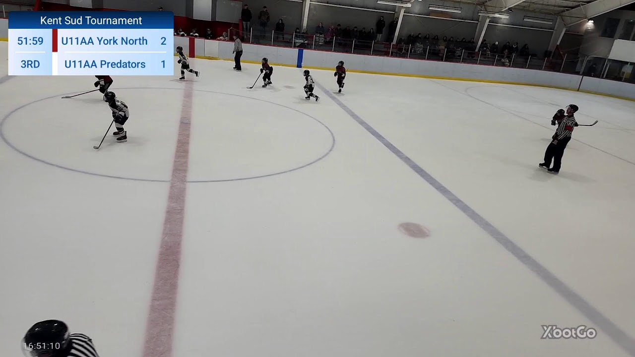 Kent - Sud Tournament - U11AA York North Coyotes VS U11AA Shediac Cap-Pele Predators