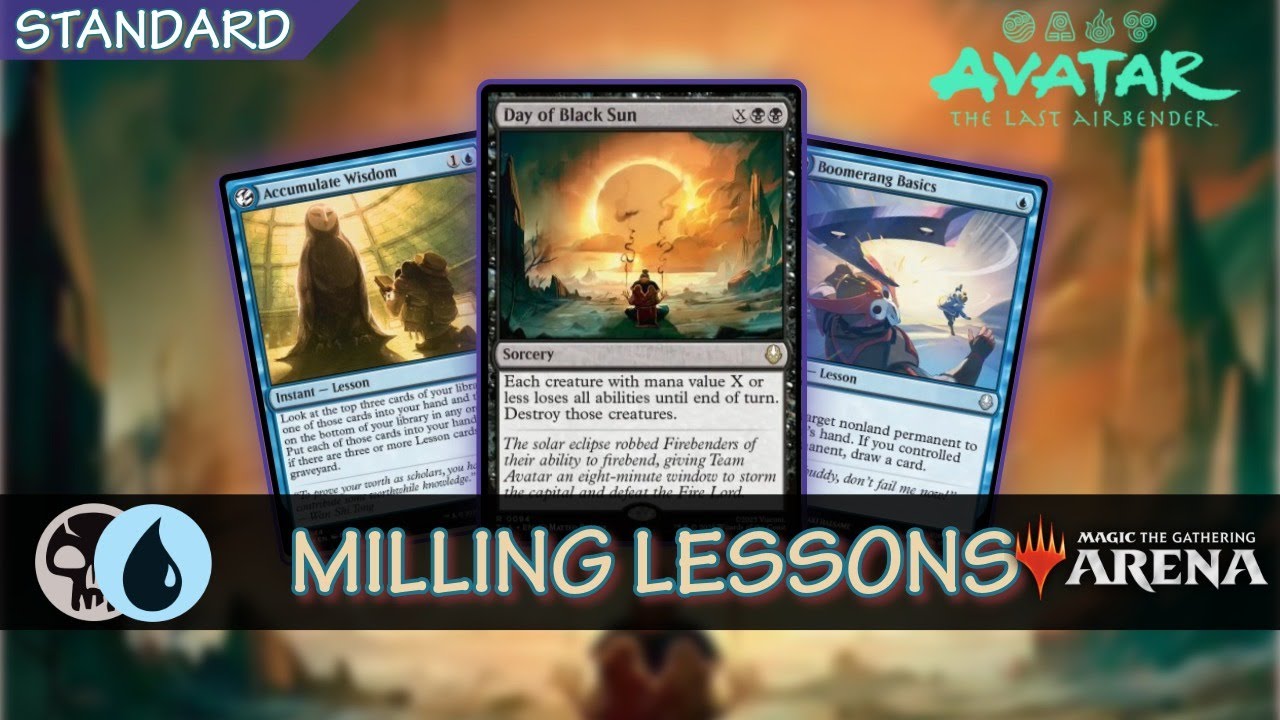🔵⚫  Milling Lessons | Standard MTG Arena TLA