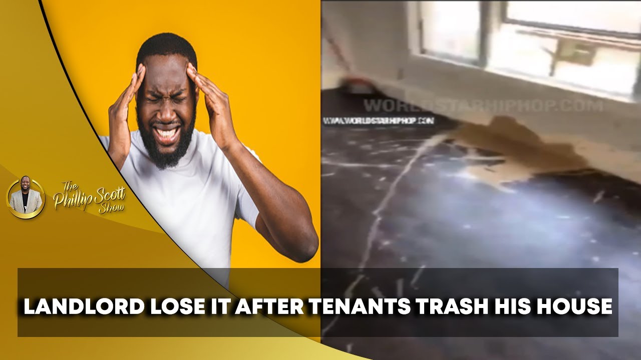 Landlord Lose It After Tenants Straight Trash His Home After Being Asked To Leave