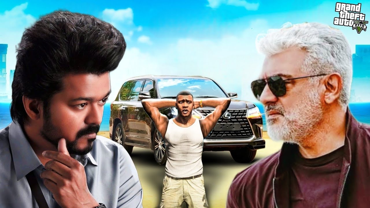 THALAPATHY VIJAY vs THALA AJITH in GTA 5