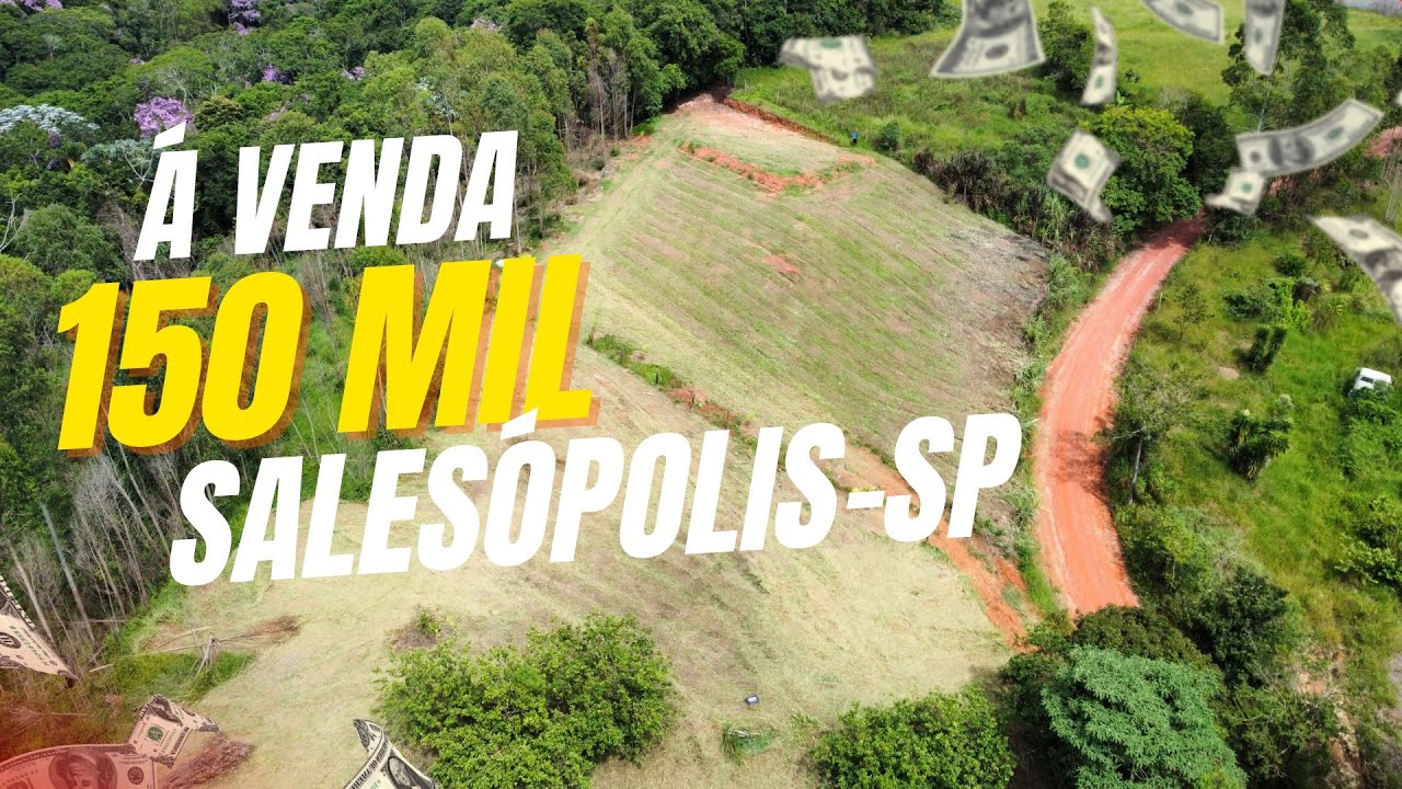 LOTE A VENDA EM SALESÓPOLIS -SP R$150 MIL
