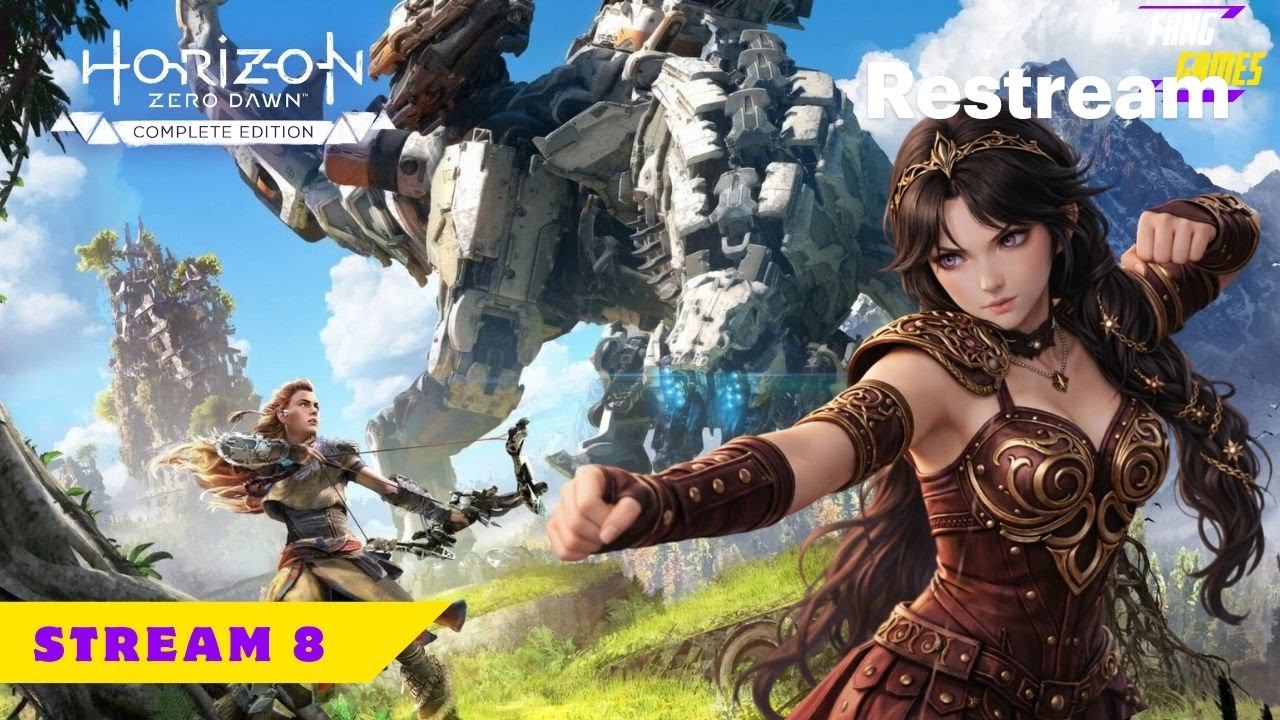 LET'S PLAY HORIZON ZERO DAWN COMPLETE EDITION STREAM 8 EN ESPAÑOL