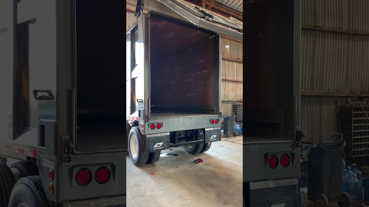 Warren Horizontal Ejector Trailer (WHET) - High Lift Tailgate