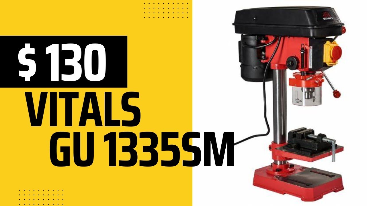 Станок сверлильный Vitals GU 1335SM: между 