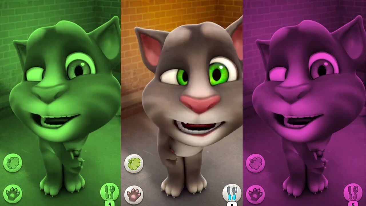 Talking Tom Cat Funny Gameplay 