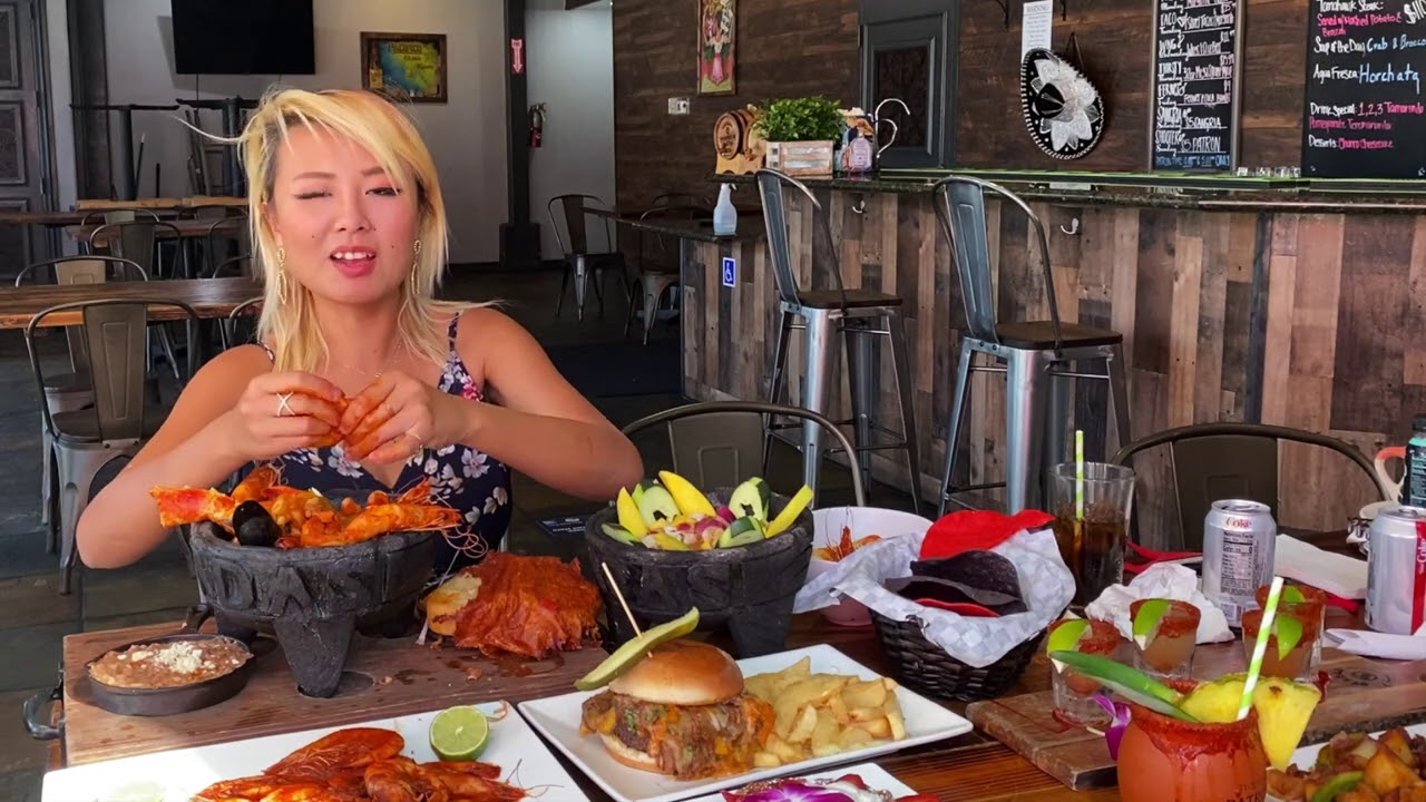 Tostadas in San Jose Mukbang #RainaisCrazy
