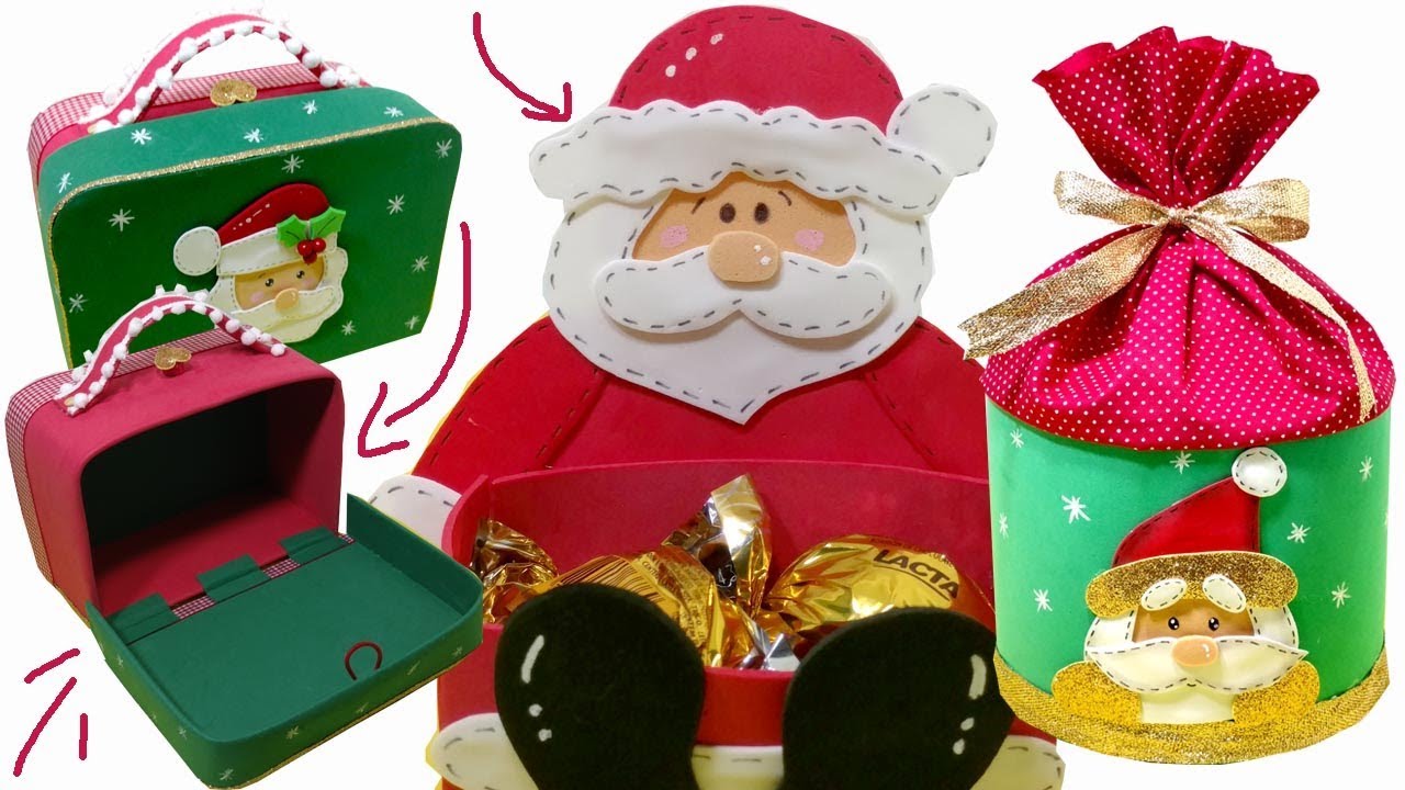 DIY NATAL-  Ideias INCRÍVEIS em EVA para VENDER ou Presentear -  Especial Natal -  Artesanato EVA