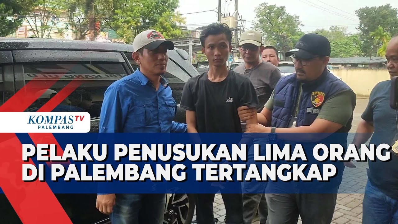 Pelaku Penusukan Lima Orang di Palembang Tertangkap