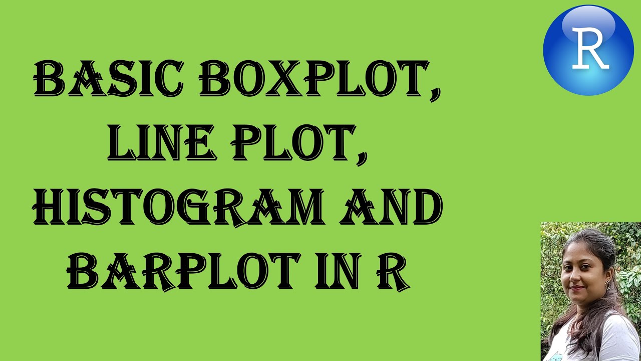 Basic #R plots #boxplot #lineplot #histogram #barplot