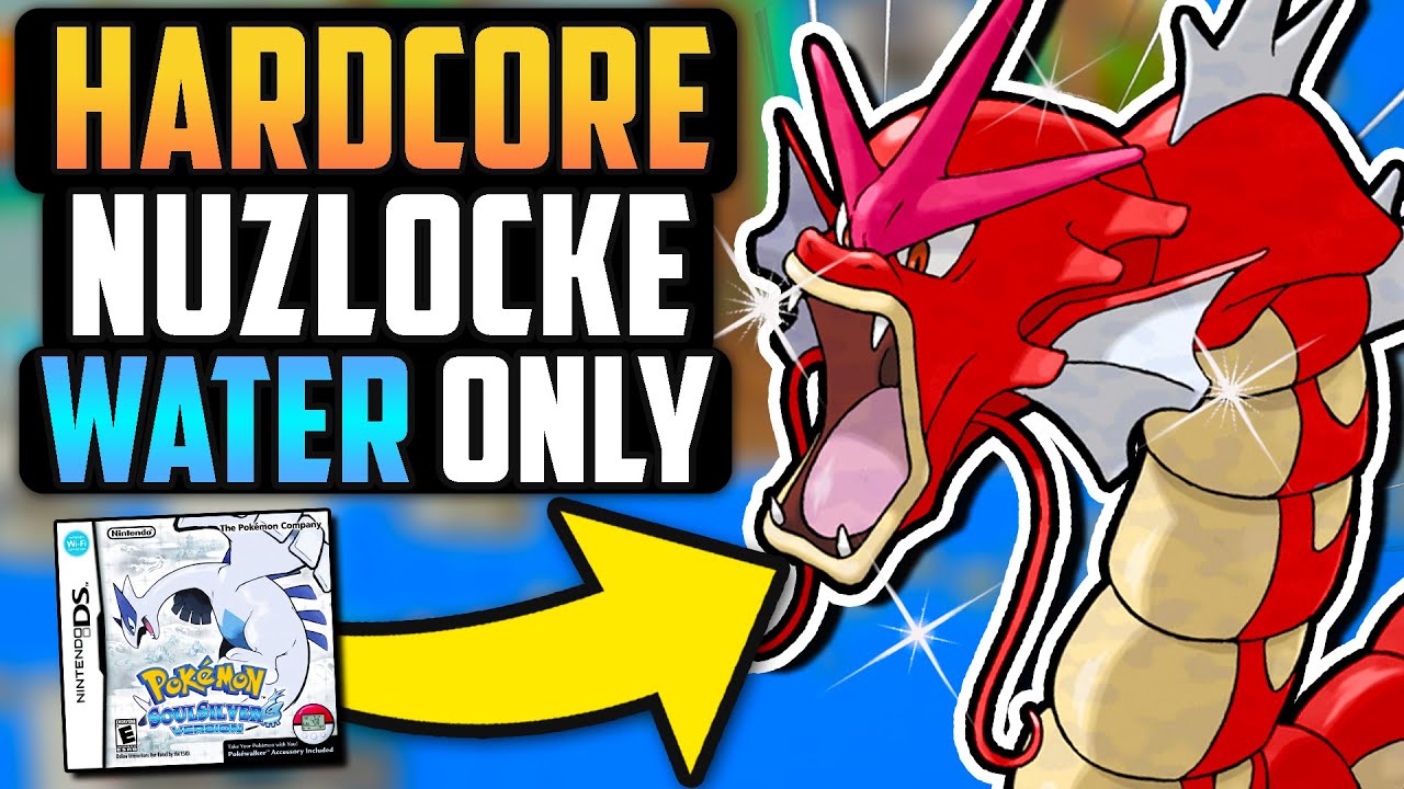 МОГУ ЛИ Я ПОБЕДИТЬ ПОКЕМОНА SOULSILVER HARDCORE NUZLOCKE, ИСПОЛЬЗУЯ ТОЛЬКО ВОДНЫЙ ТИП?! [Джото]