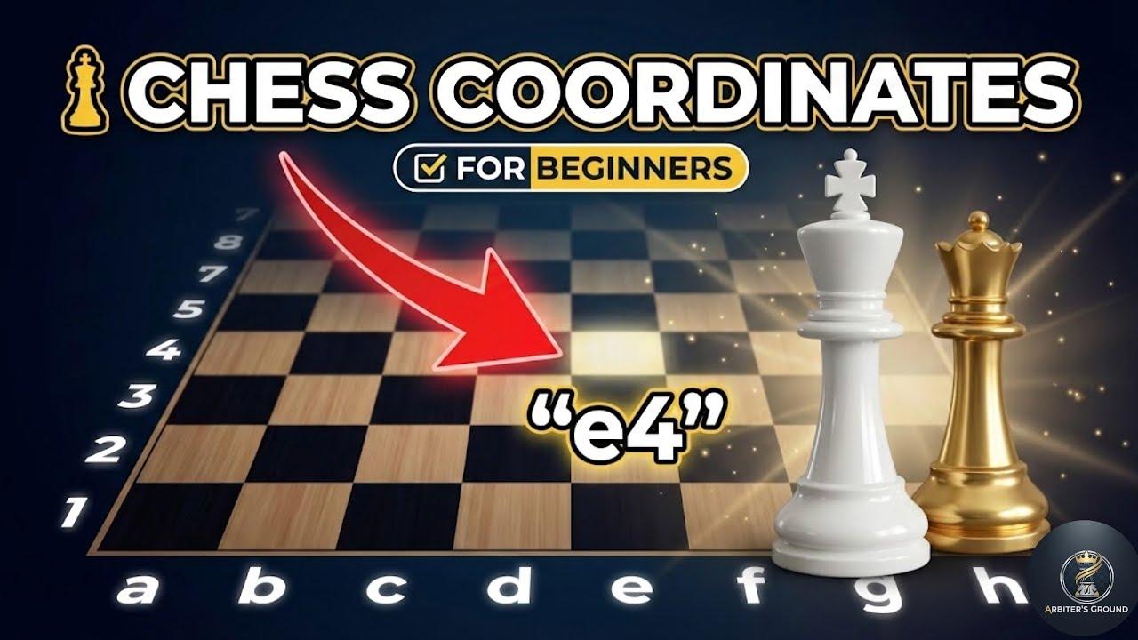 Coordinates In Chess For New Learners | Arbiter's Ground