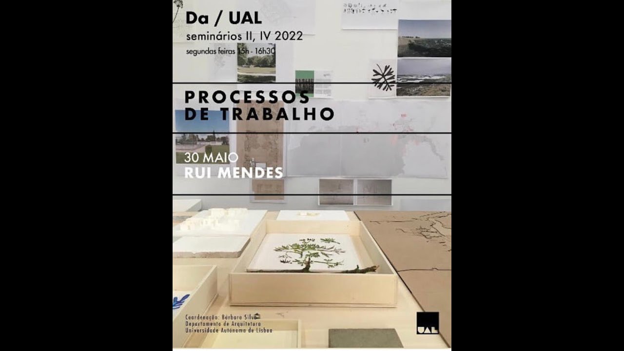 PROCESSOS DE TRABALHO: RUI MENDES