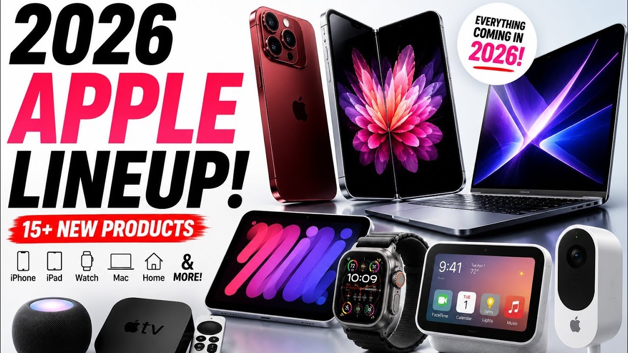 15+ New Apple Products Coming in 2026 &mdash; Everything We Know So Far @MattTalkTech @zollotech 