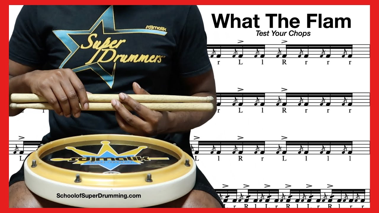 ADVANCED FOR DRUMMERS | What The Flam Exercise + Breakdown