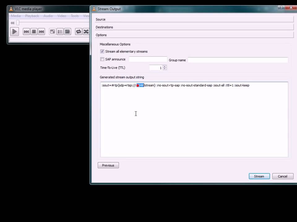 RTSP Streaming using VLC Tutorial