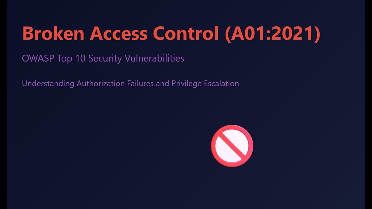 🚫 A01: Топ-10 уязвимостей управления доступом OWASP 2021 SAST с примерами из реальной жизни #devs...