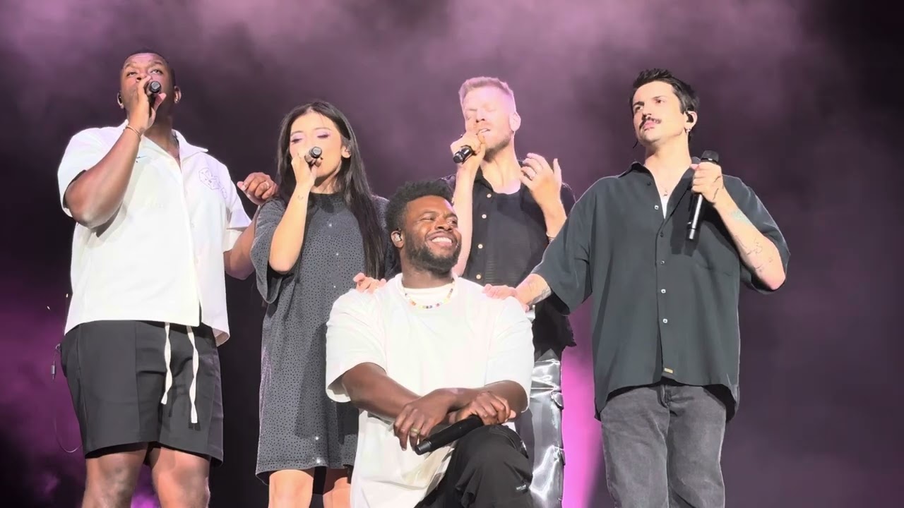 Evolution of Taylor Swift - Pentatonix Front Row Denver