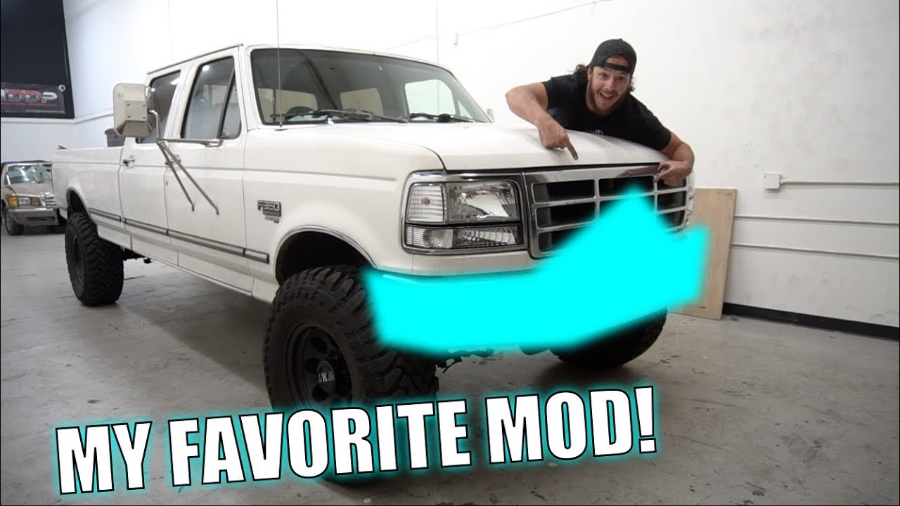HUGE MODERN BUMPER UPGRADE FOR THE OBS F350!