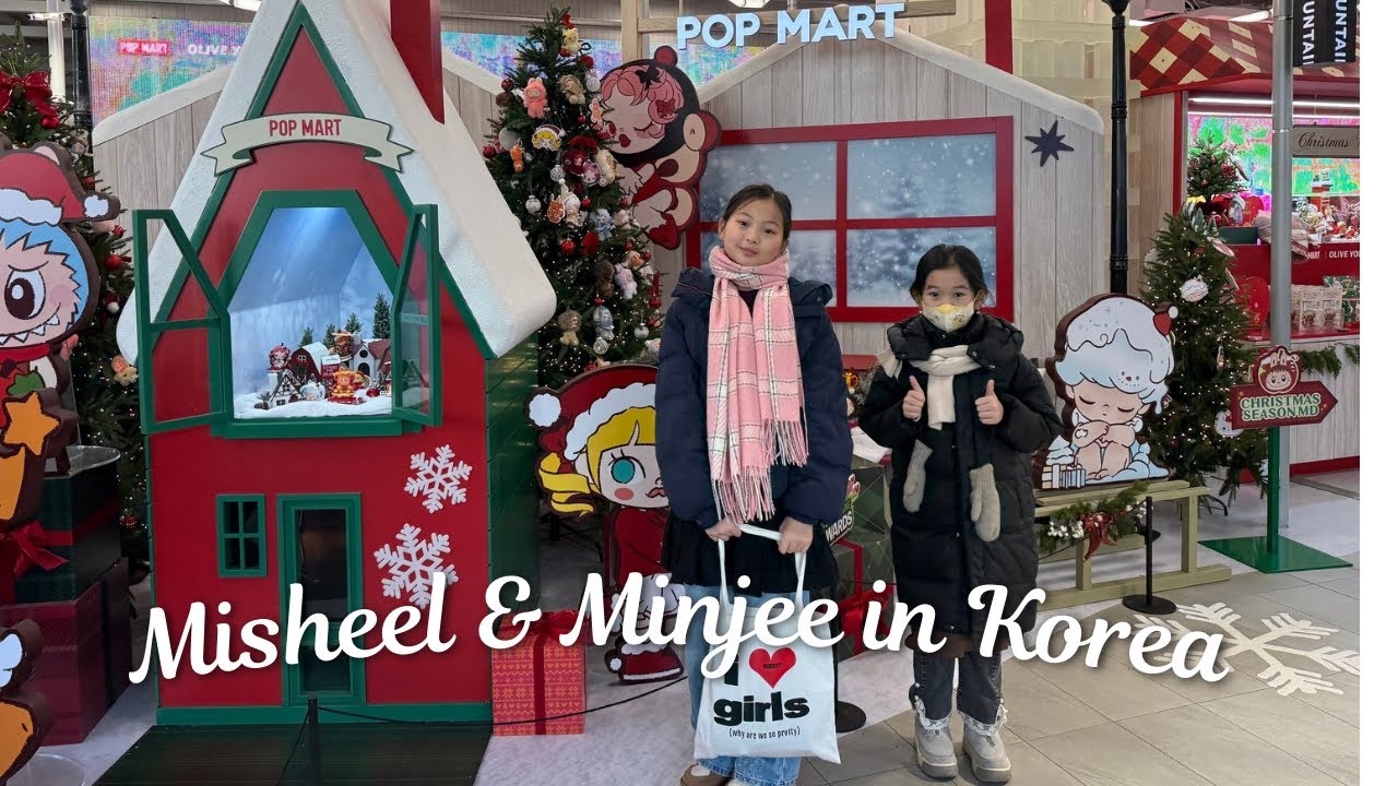 Mongolian sisters in Korea  | Pop Mart, Cafe & Sauna