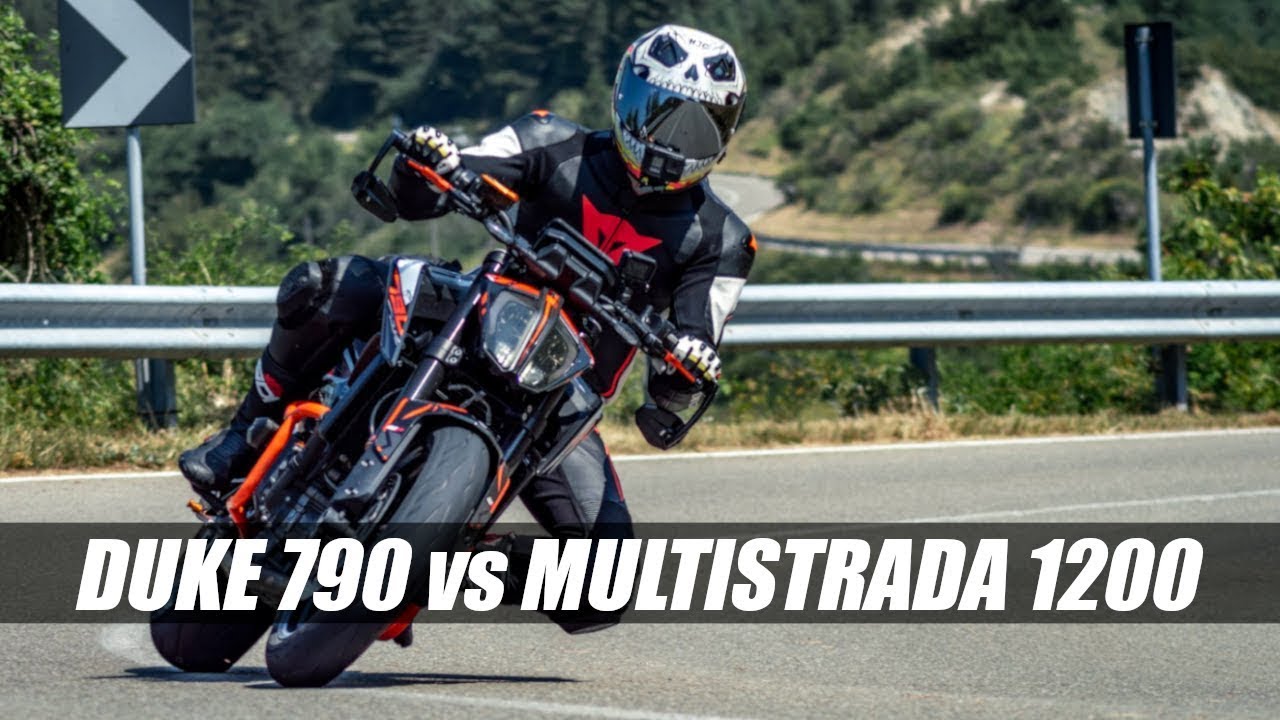 IL PASSO DELLA CISA! 🔥🔥 KTM DUKE 790 vs MULTISTRADA 1200