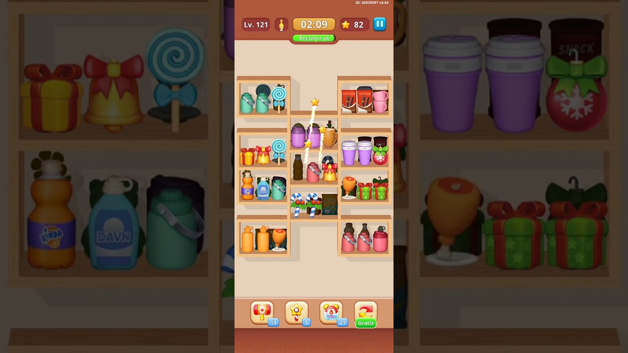 Goods Sorting Puzzle level 121