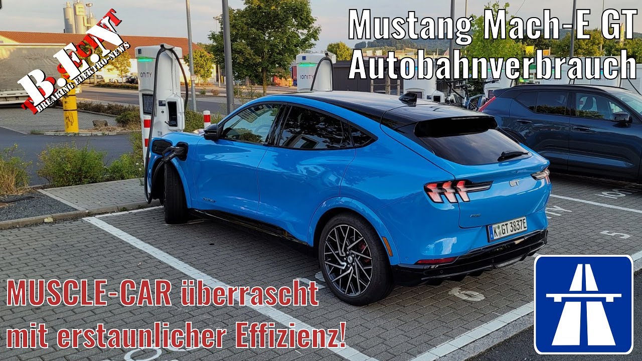 ELEKTRO-MUSCLE-CAR im Autobahnverbrauchstest: Ford Mustang Mach-E GT! Und Allego-FRUST!