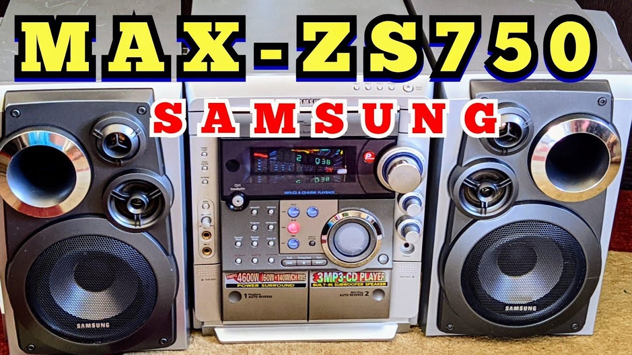 Муз.Центр Samsung MAX-ZS750 Test AUX1