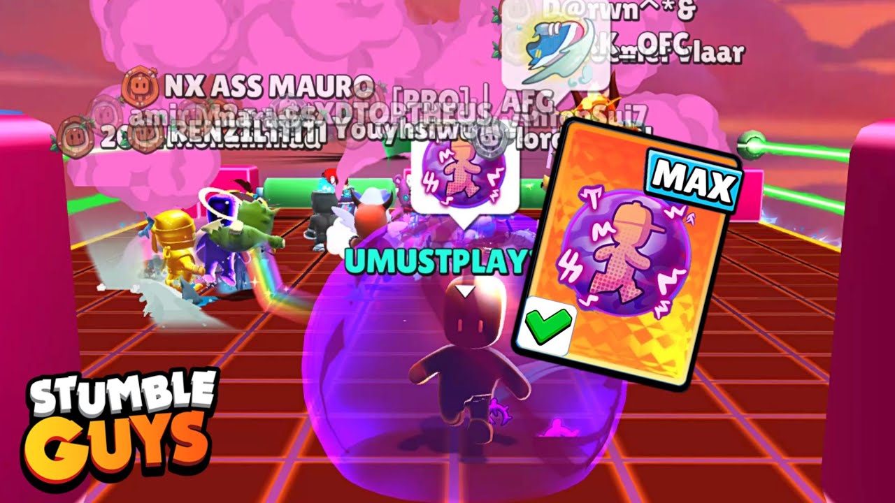 SHIELD AT MAXIMUM - Stumble Guys