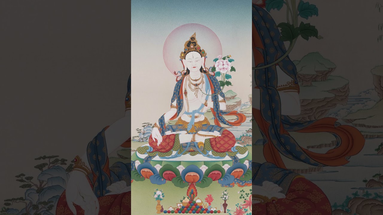 Embark on a captivating journey into the world of Thangka art / @enlightenmentthangka