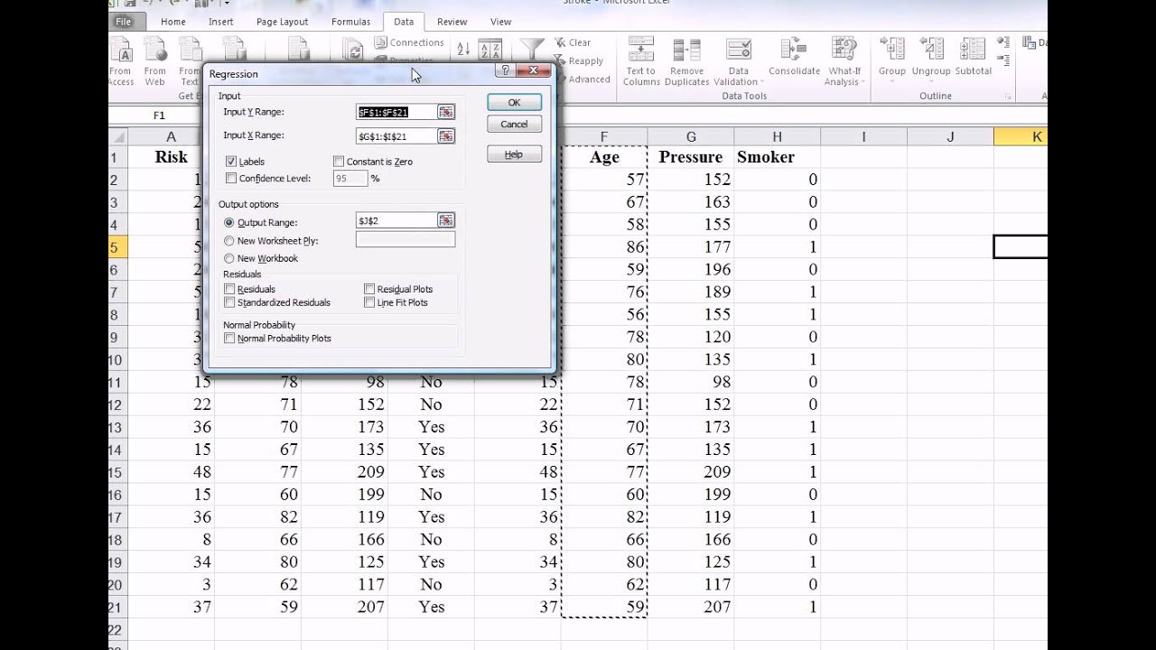 Creating a dummy variable for regression