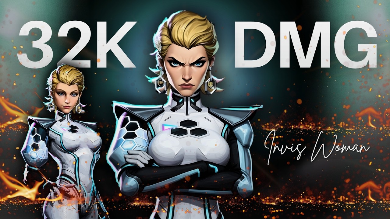 This is HOW you HARD CARRY on INVISIBLE WOMAN (32K DAMAGE) Highest In The Lobby