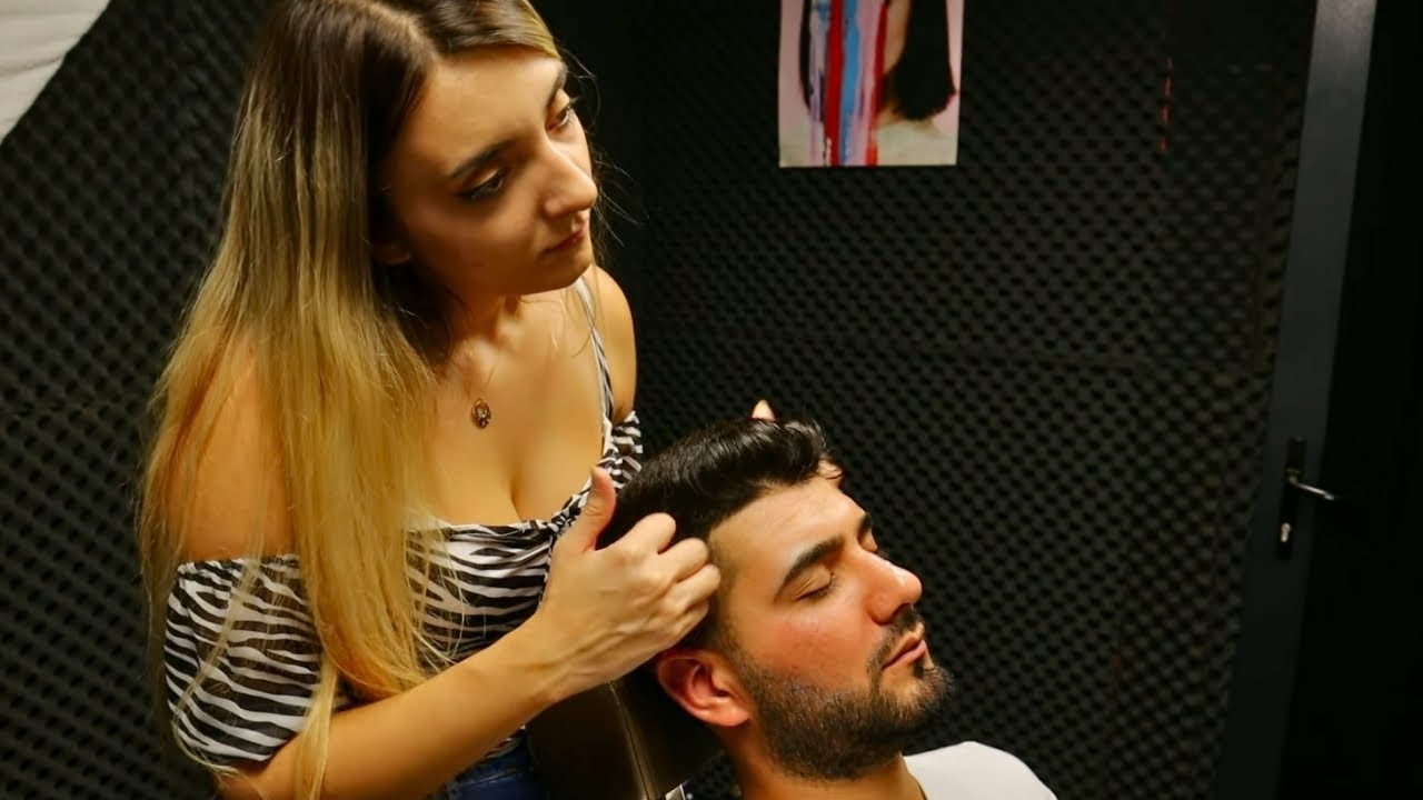 ASMR Miss ECE - Full Head Massage (Face,scalp,ear,neck)