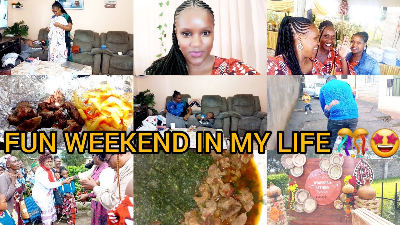 FUN WEEKEND IN MY LIFE 🤩|TRADITIONAL WEDDING🎊|LAUNDRY ORGANIZATION|KENYAN DINNER RECIPES
