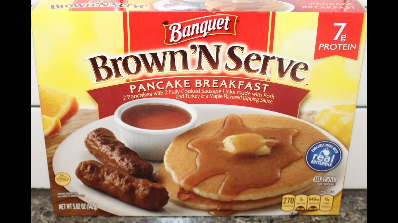 Banquet Brown ‘N Serve: Pancake Breakfast Review