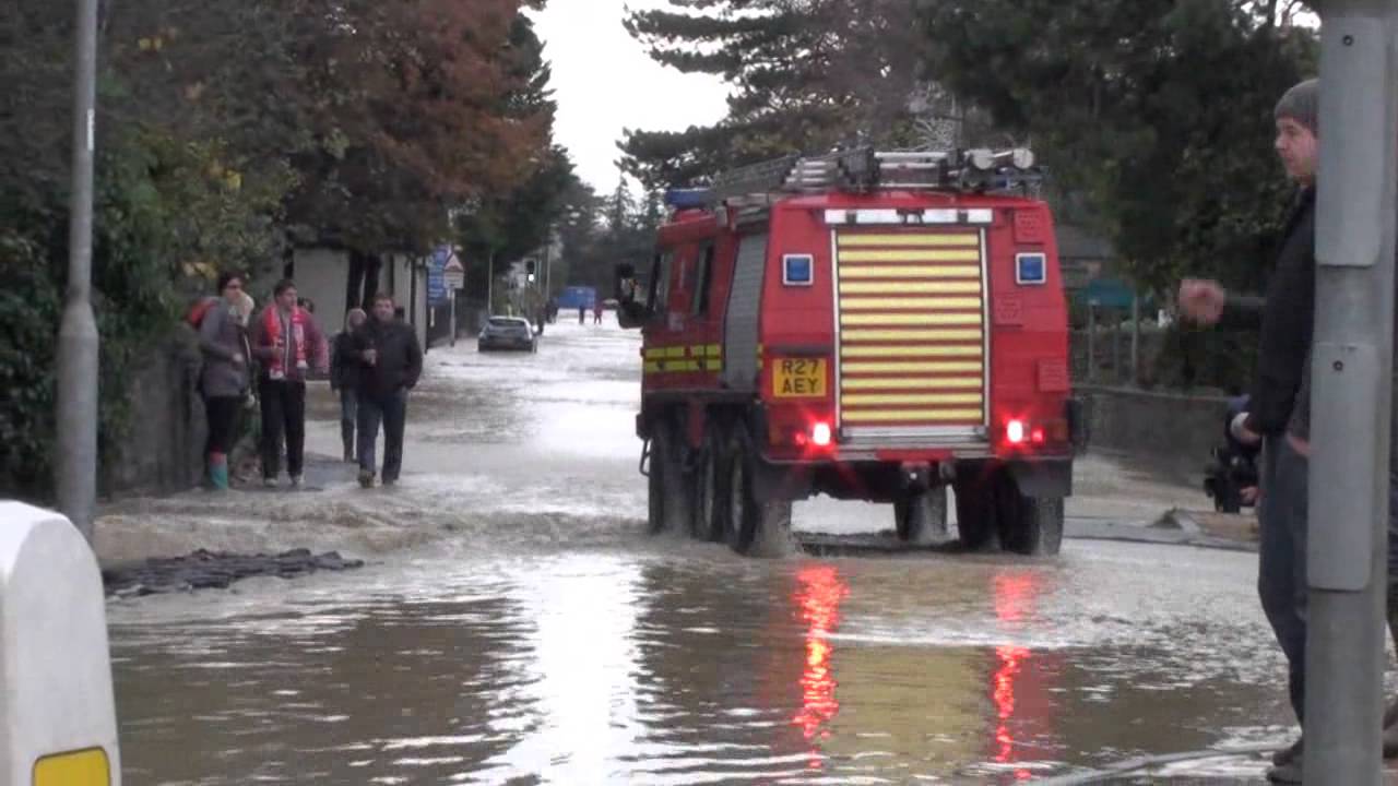 St Asaph - Flooding - 27th November 2012..