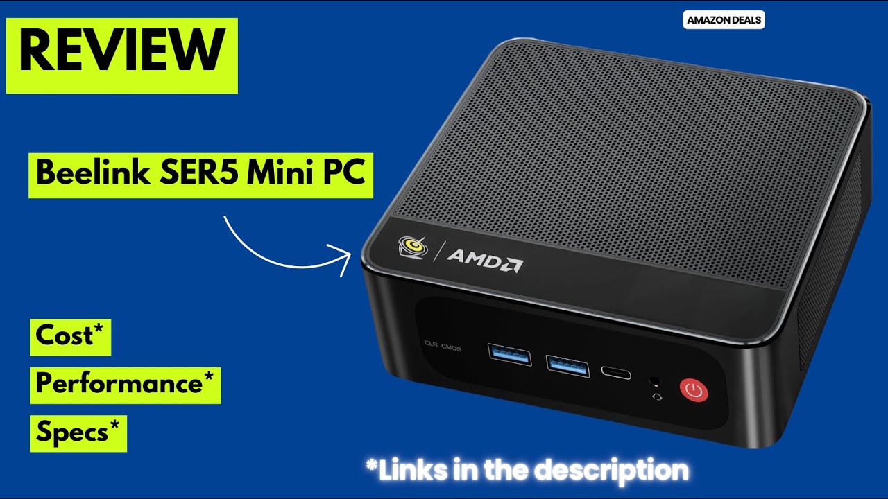 Beelink SER5 Mini PC Review | Ryzen 5 5500U, 16GB RAM, 500GB SSD | Best Compact PC 2025 🚀