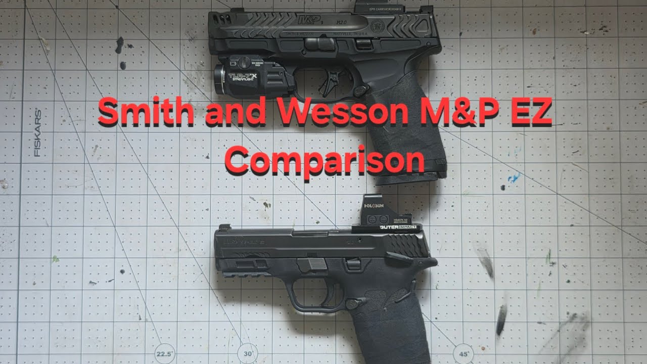 Обзор Smith & Wesson M&P Shield EZ 9мм | Скрытое ношение и самооборона
