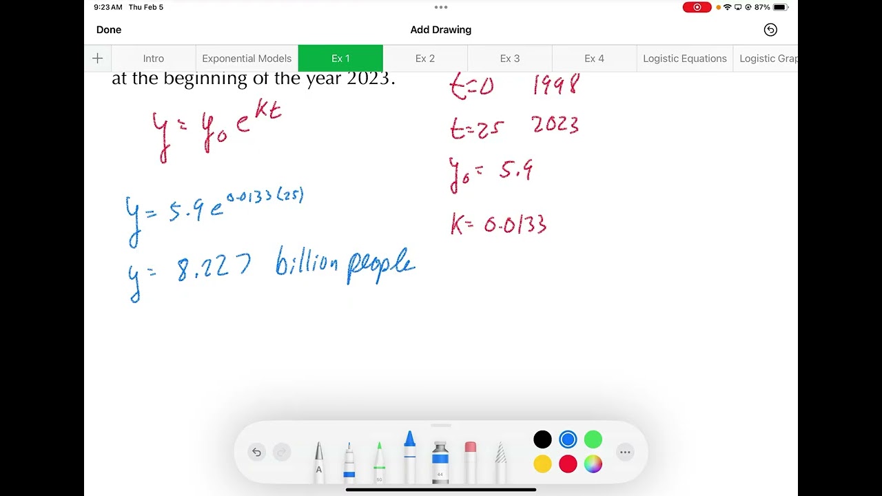 Section 9.3 - Logistic Models 2/5/26