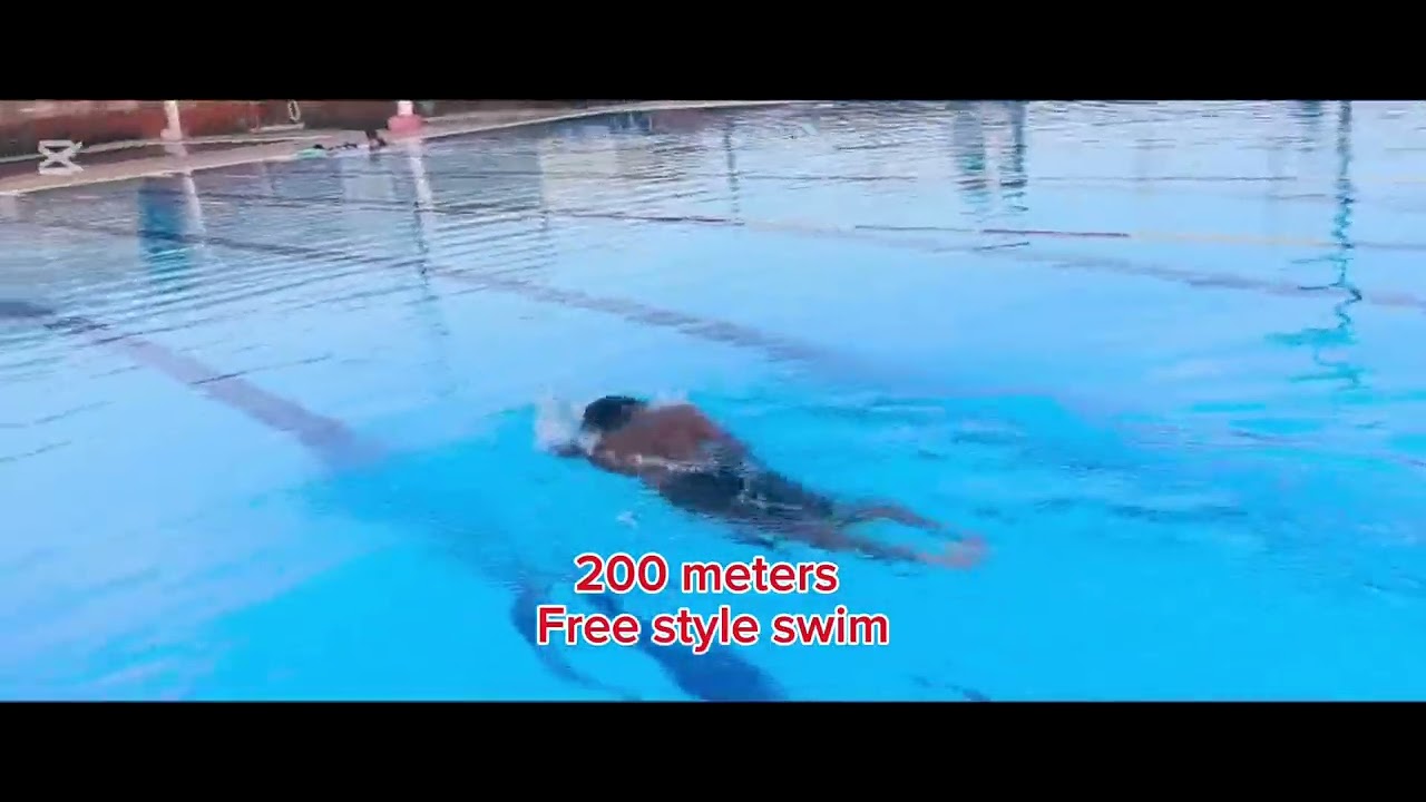 pre swim test for lifeguard🏊🏊