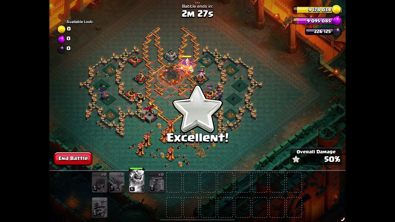 Rescue Rush challenge in Clash of Clans 