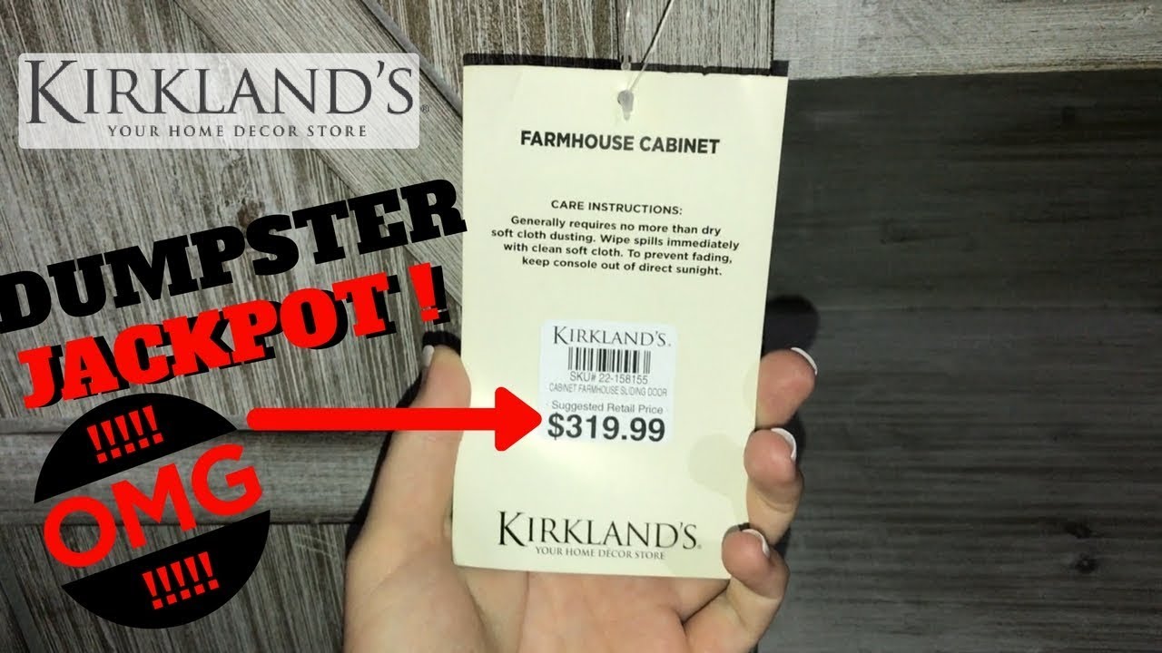 MEGA JACKPOT ! Dumpster Diving At Kirklands+Barns & Noble ! Dumpster Dive Night #50