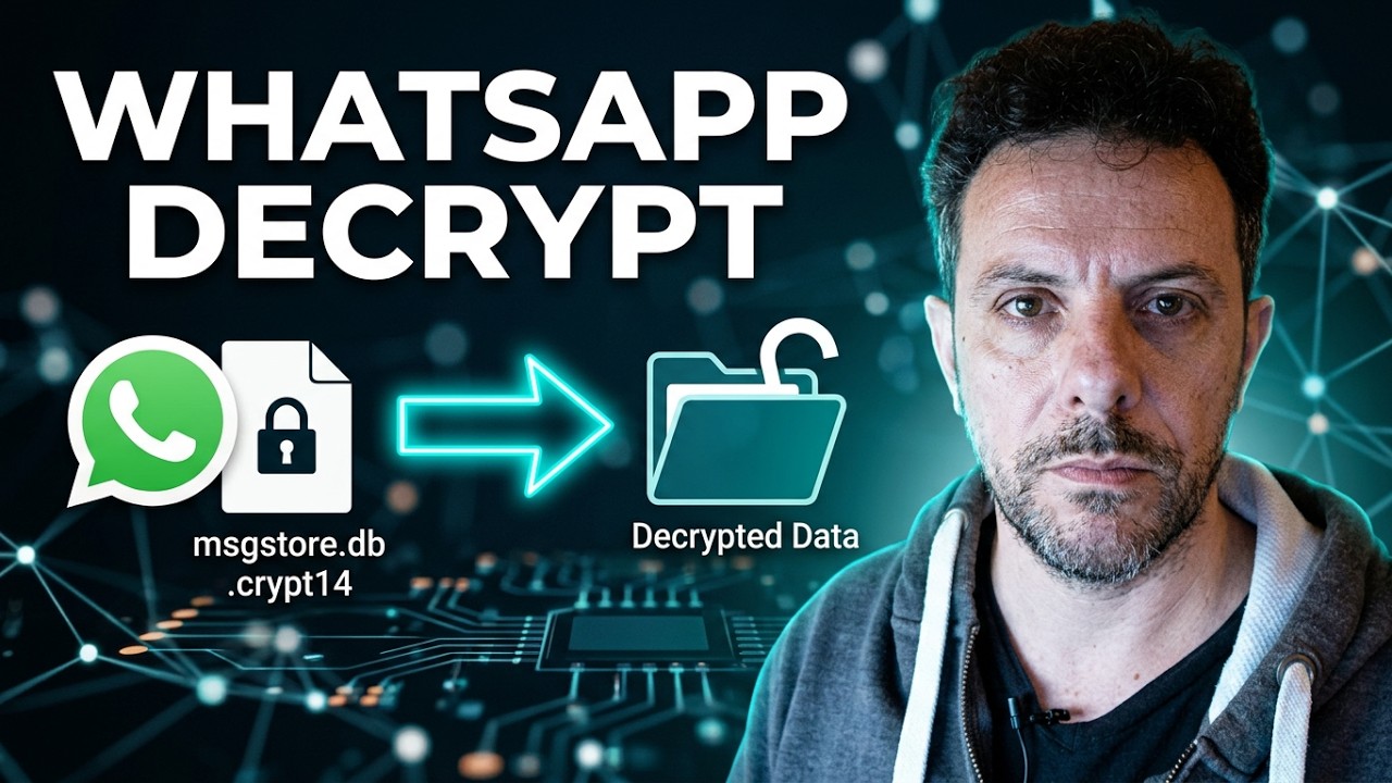 Как расшифровать файл WhatsApp crypt14