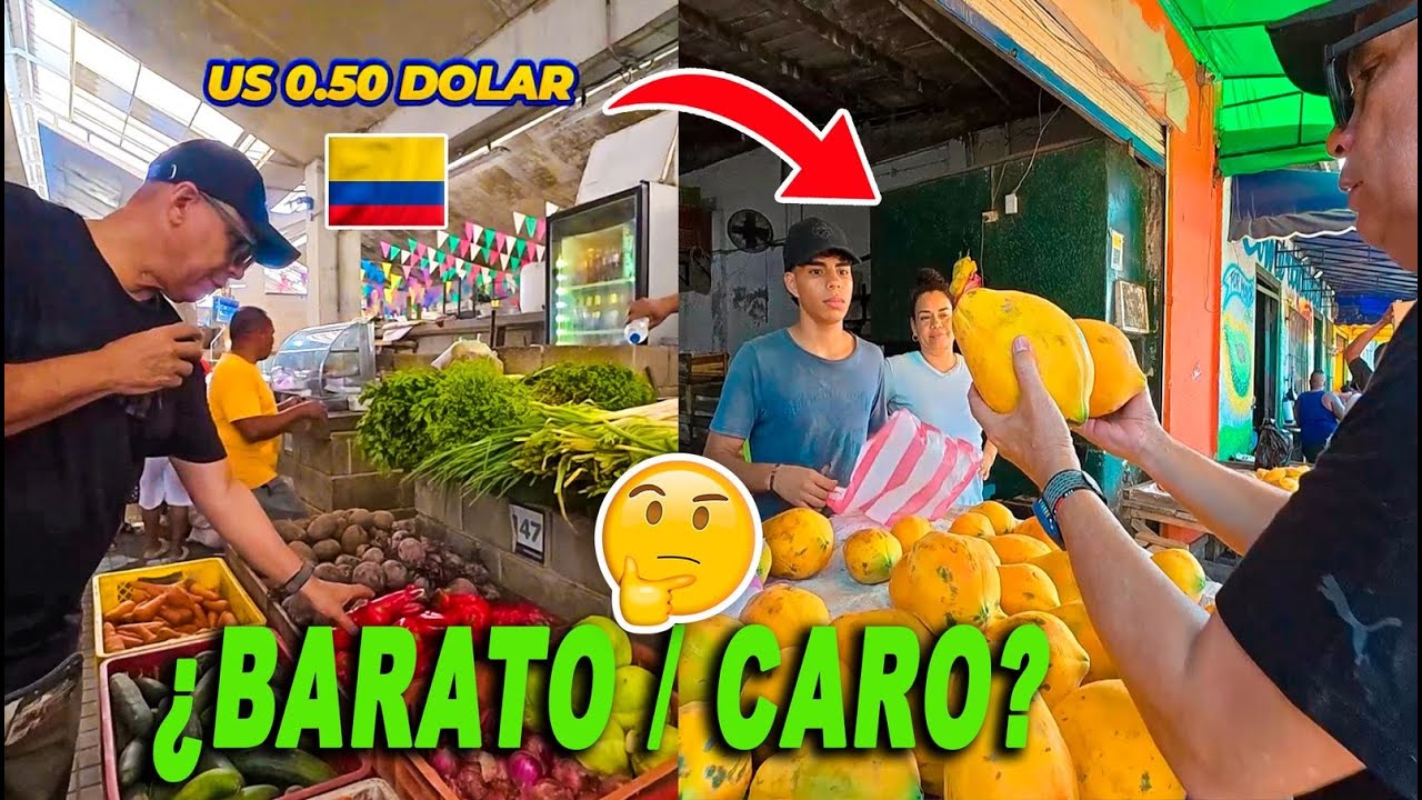 😱 ¿CUÁNTO CUESTA HACER MERCADO EN BARRANQUILLA? 🇨🇴