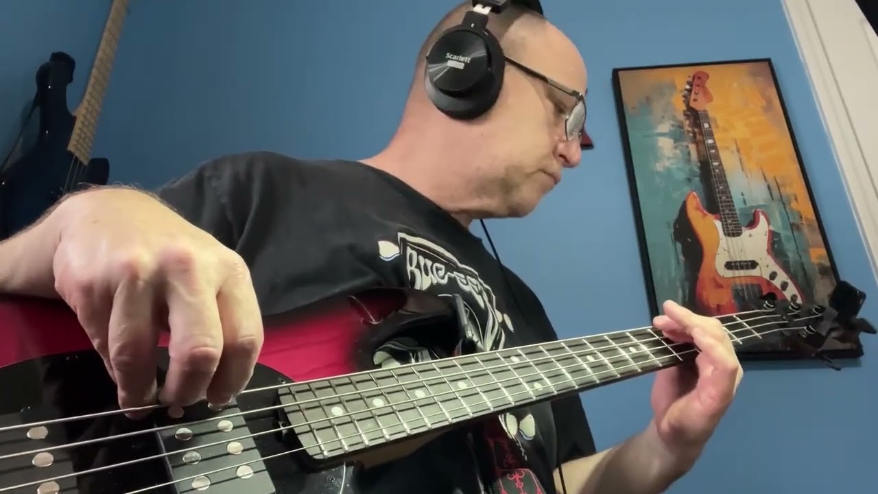 Bon Jovi Wanted Dead or Alive Bass Cover