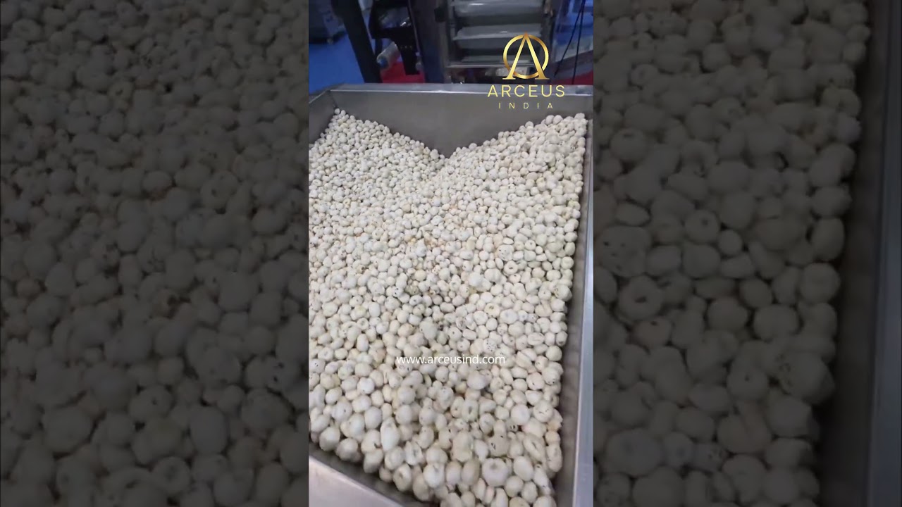 Makhana Pouches Packing Machine in Multihead Weigher Pouch Packing Machine  #multiheadweigher