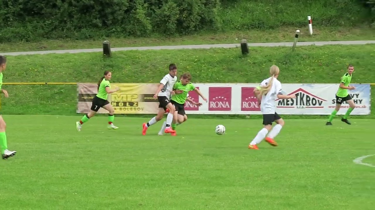 TJ Vápeč Horná Poruba — TJ Partizán Prečín 6:1 ( 1:1 )  1. polčas, MFZ starších žiakov U - 15