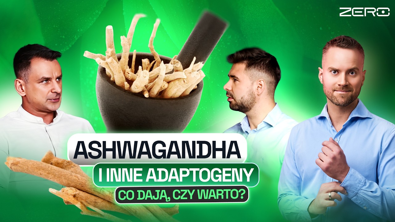NATURALNE SPOSOBY NA STRES I KONCENTRACJĘ - FAKTY I MITY O ADAPTOGENACH | DIETETYCZNE ZERO #7