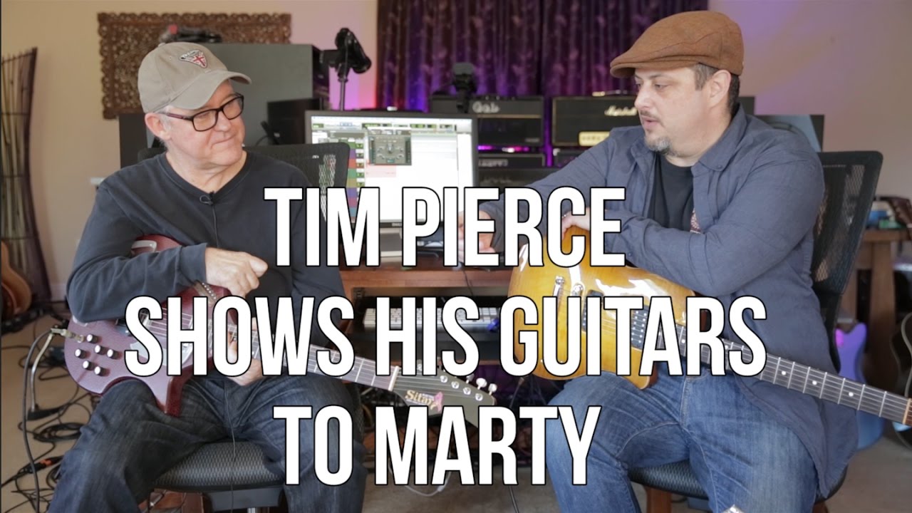 Tim Pierce Shows Some of His Favorite Guitars to Marty Schwartz