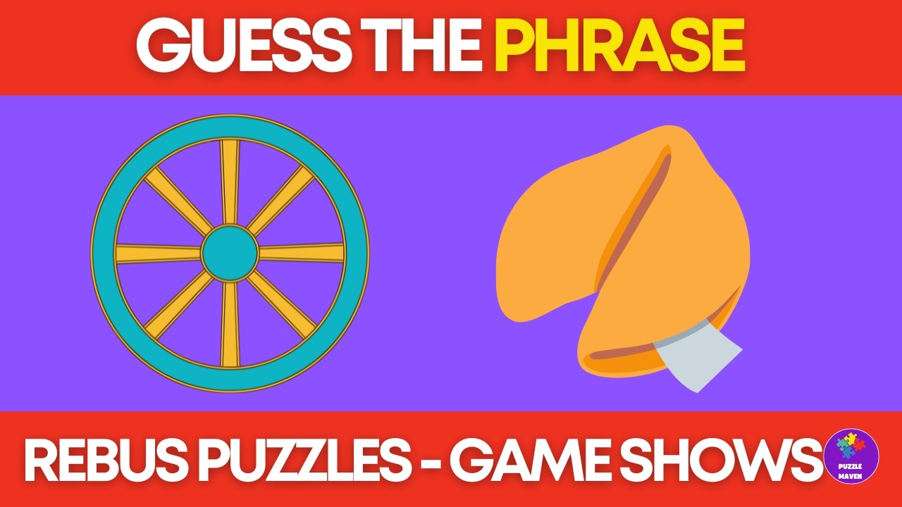 Rebus Puzzles With Answers| Guess the Phrase 49 - Game Shows